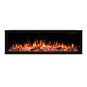 Avalon 59" Extra Deep Built-in Recessed Electric Fireplace