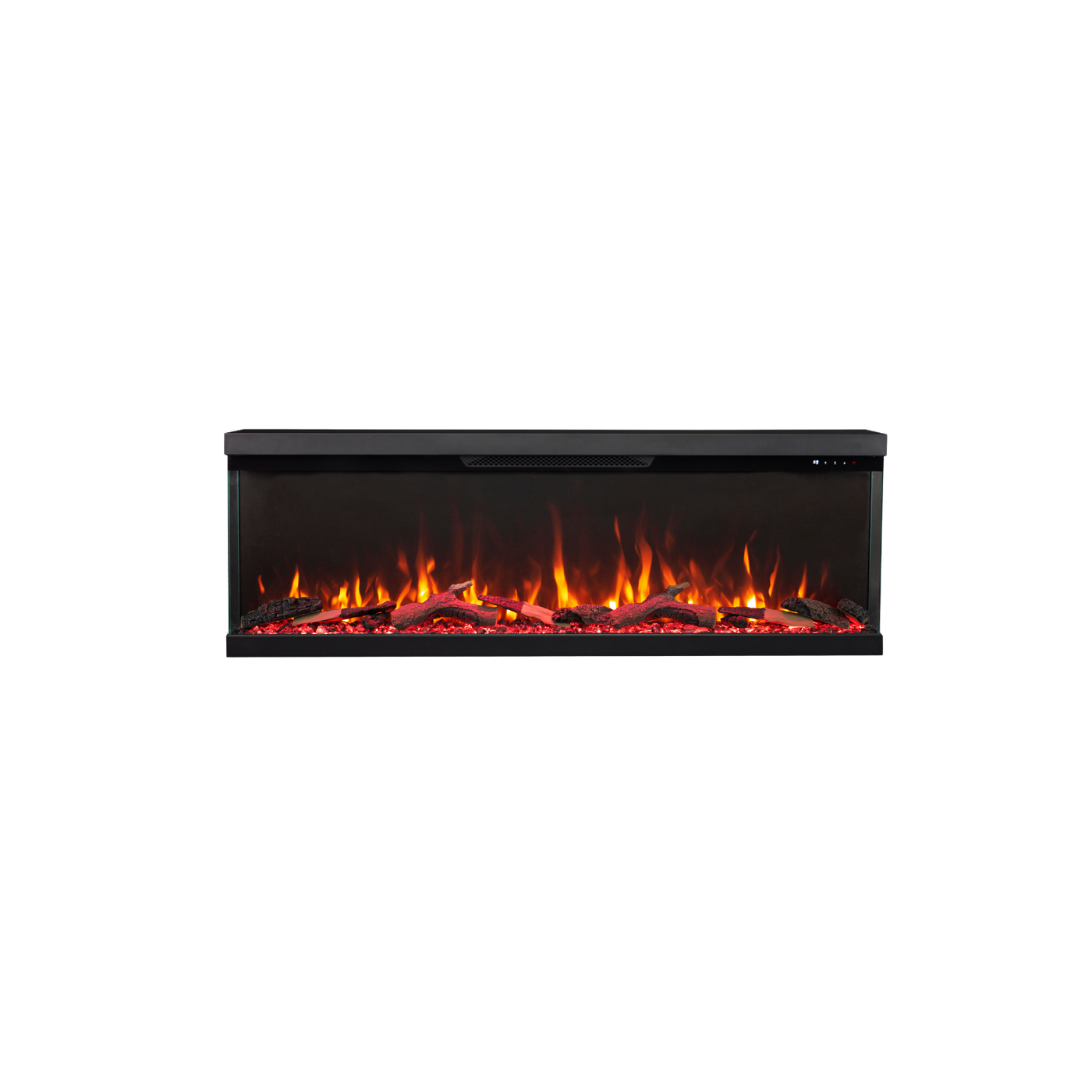 Longford 60" 3 Sided Free Standing Built-in Recessed / Wall-mounted Heater Electric Fireplace