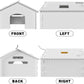 Electric Poultry Chick Chicken Brooder Incubator Heater Warmer Heat Warm Lamp Brooding White