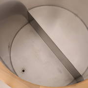 Ultimate Recovery Ice Bath Tub  Red Cedar & 304 Stainless Steel with Chiller 100 x 80cm