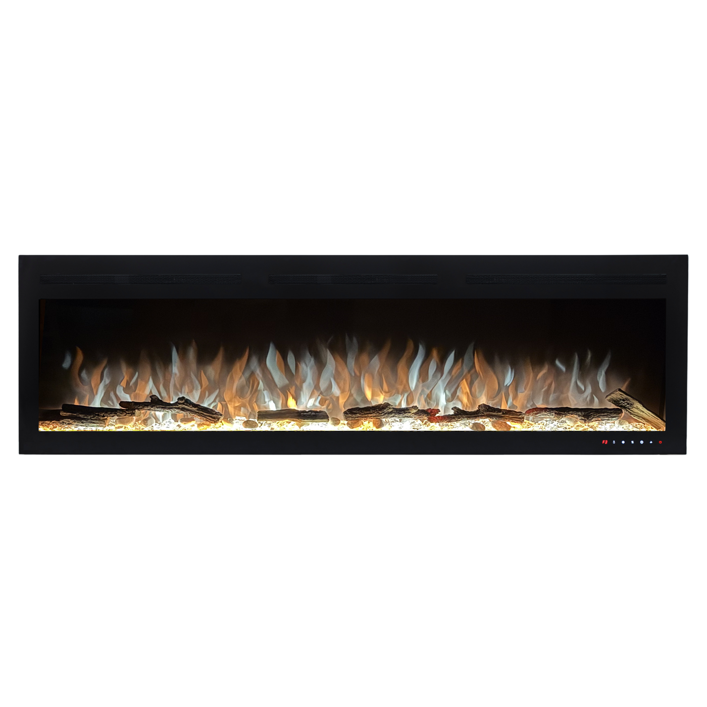 Aurelia 72" Built-in Recessed / Wall mounted Heater Electric Fireplace
