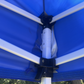 3X6M Folding Gazebo Powder-coated frame Marquee Pop Up Outdoor Shade Canopy Blue