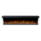 Longford 84" Three Sided Built-in Recessed / Wall mounted Heater Electric Fireplace