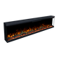 Longford 100" Three Sided Viewing Built-in Recessed / Wall mounted Heater Electric Fireplace