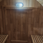 Greenland Outdoor 3 Person Traditional Finnish Steam Barrel Sauna 4500w 1.8x1.5m Hemlock