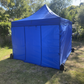 3X3M Folding Gazebo Powder-coated finish frame Marquee Pop Up Outdoor Shade Canopy Blue