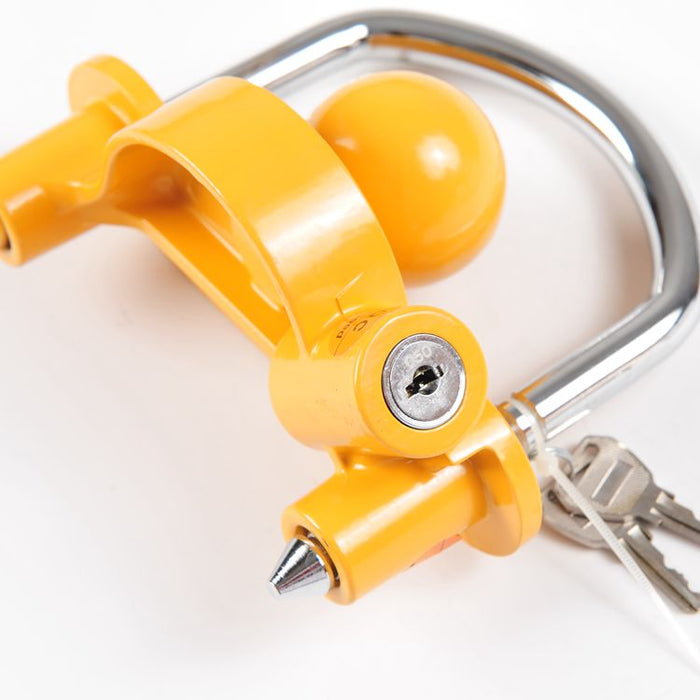 Trailer Coupling Lock Universal Tow Ball Caravan Camping Anti Theft