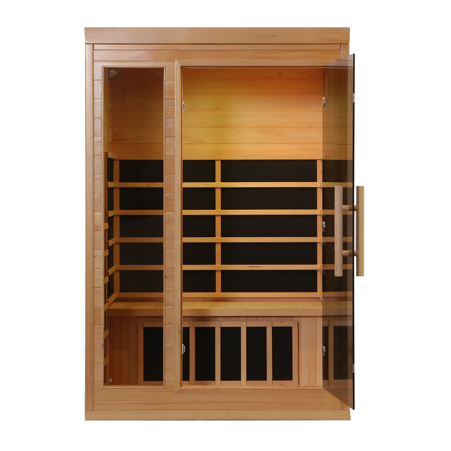 New Model 2-Person In Door Luxury Far-Infrared Sauna 1800W