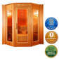 Greenland 5 Person Finnish Indoor Traditional Steam Sauna 8000w 3Yr Warranty