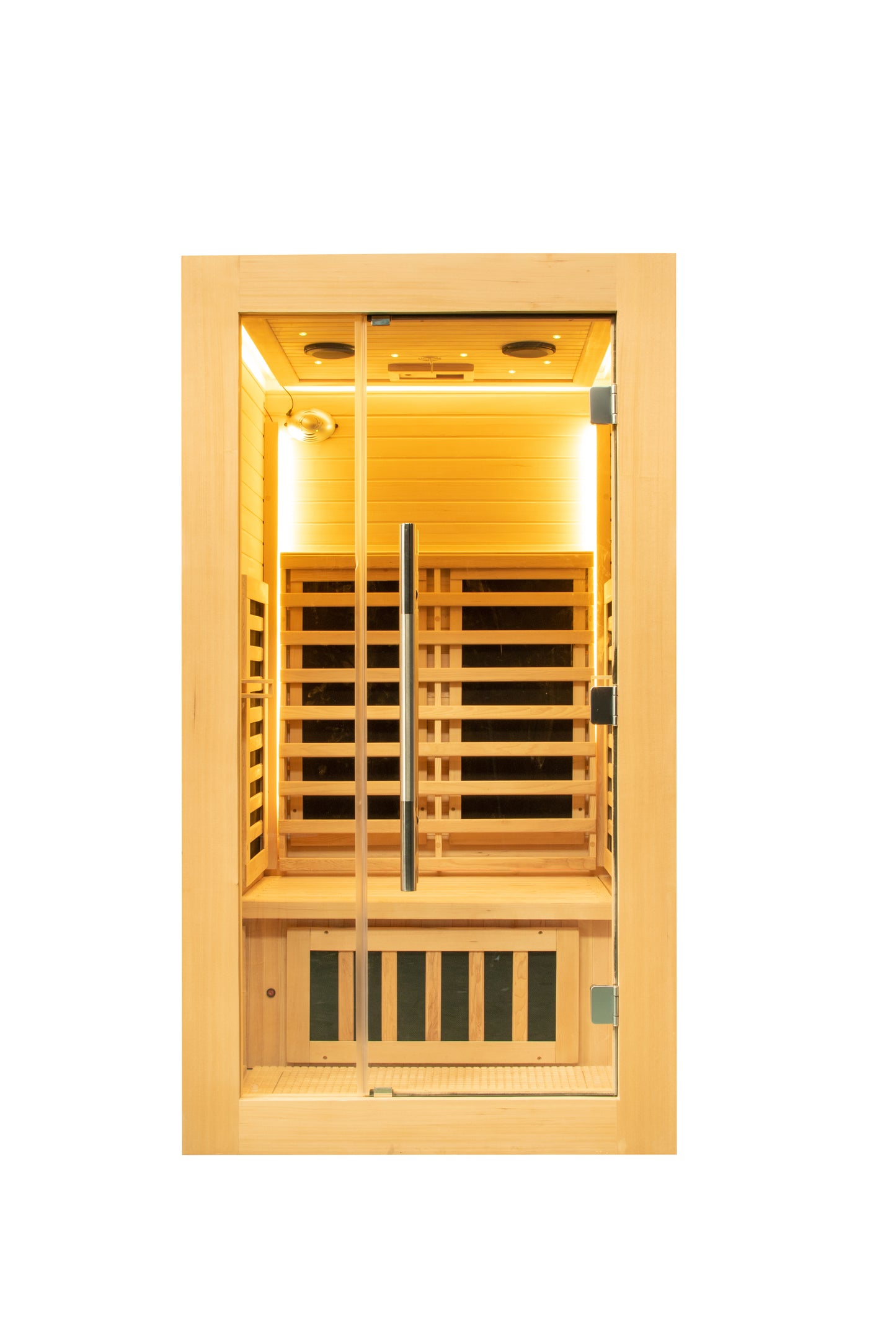 New Model 2 Person Luxury Indoor Carbon Fibre Infrared Sauna 10 Heating Panels