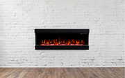 Lucia 50 inch 3 Sided Wall Mounted and Recessed/ Insert Electric Fireplace Heater