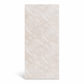 Tongue and Groove Interlocking Hollow Waterproof PVC Panels-1000mm Width Beige Marble Gloss