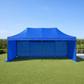 3X6M Pop Up Gazebo Hammerstone Finish Folding Shade Canopy Marquee Blue