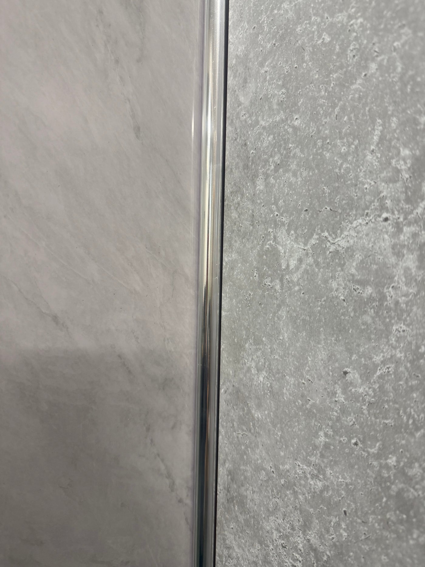 2400mm PVC Panels Internal Corner Trims 10mm Silver