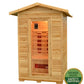 Pre-order Greenland 2-Person Luxury Full Spectrum Outdoor Sauna 2080W