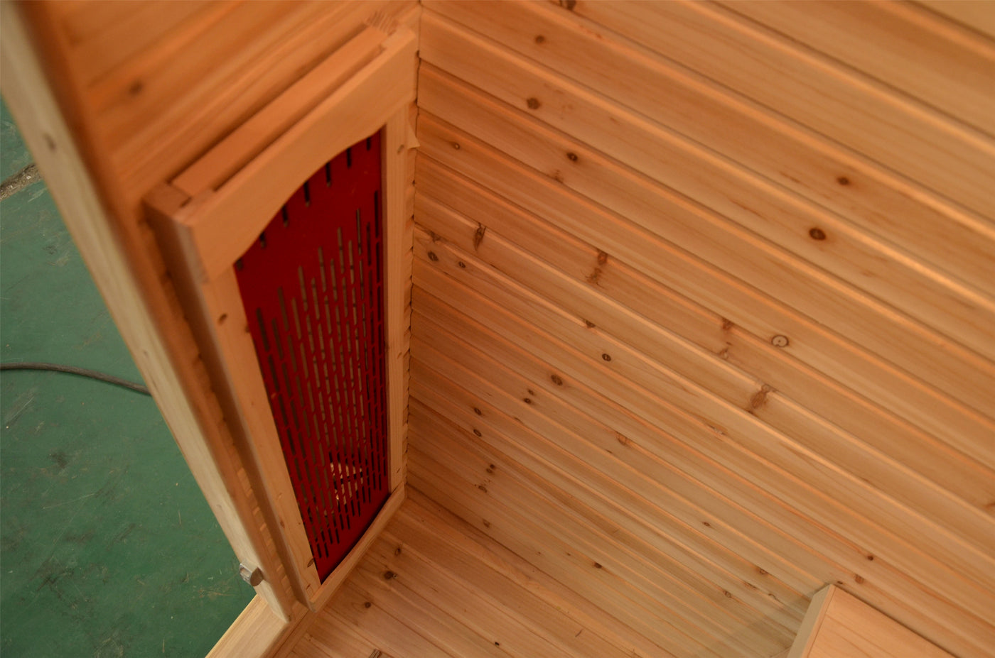 Greenland 2-Person Luxury Full Spectrum Outdoor Sauna 2080W 3Yr Warranty