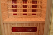 Greenland 2-Person Luxury Full Spectrum Outdoor Sauna 2080W 3Yr Warranty