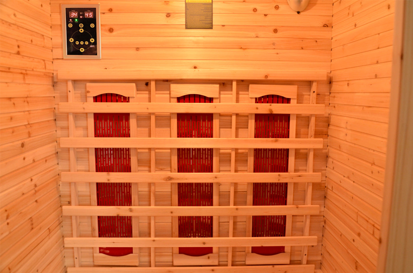 Greenland 2-Person Luxury Full Spectrum Outdoor Sauna 2080W 3Yr Warranty
