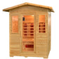 Pre-order Greenland 3 Person Luxury Full Spectrum Outdoor Sauna 2325W