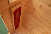 Greenland 3 Person Luxury Full Spectrum Outdoor Sauna 2325W