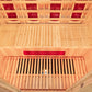 Pre-order Greenland 3 Person Luxury Full Spectrum Outdoor Sauna 2325W
