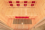 Greenland 3 Person Luxury Full Spectrum Outdoor Sauna 2325W