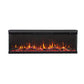 Longford 50" Three Sided Viewing Built-in Recessed / Wall mounted Heater Electric Fireplace