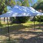 3X6M Pop Up Gazebo Hammerstone Finish Folding Shade Canopy Marquee White