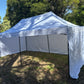 3X6M Pop Up Gazebo Hammerstone Finish Folding Shade Canopy Marquee White