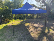 3X6M Pop Up Gazebo Hammerstone Finish Folding Shade Canopy Marquee Blue