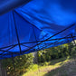 3X6M Pop Up Gazebo Hammerstone Finish Folding Shade Canopy Marquee Blue