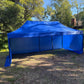 3X6M Pop Up Gazebo Hammerstone Finish Folding Shade Canopy Marquee Blue