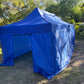 3X6M Pop Up Gazebo Hammerstone Finish Folding Shade Canopy Marquee Blue