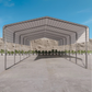 Portable Metal Steel Carport 6x9m Cream