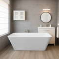 Bathroom Acrylic Free Standing Bath Tub 1700 x 750 x 600mm Freestanding