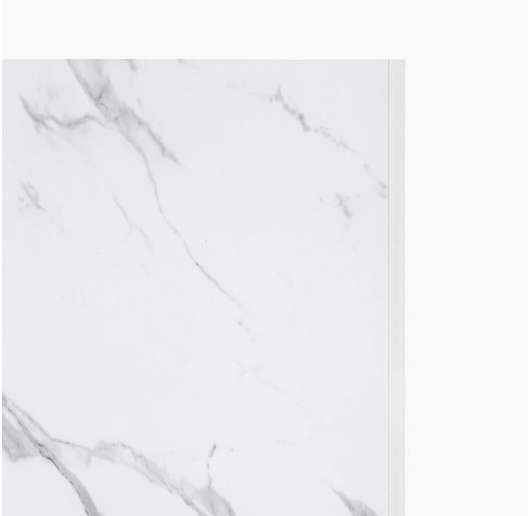 2600mm PVC Shower Wall Panel Edge Trim End Cap White 10mm