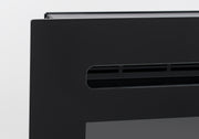 Victoria 55" Black Built-in Recessed / Wall mounted Heater Electric Fireplace