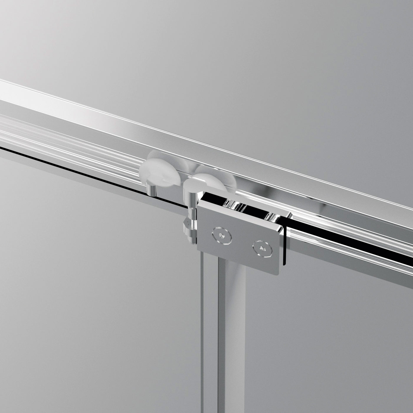 100 x 100 x 185cm In-fold Sliding Door Corner Shower Enclosure Chrome