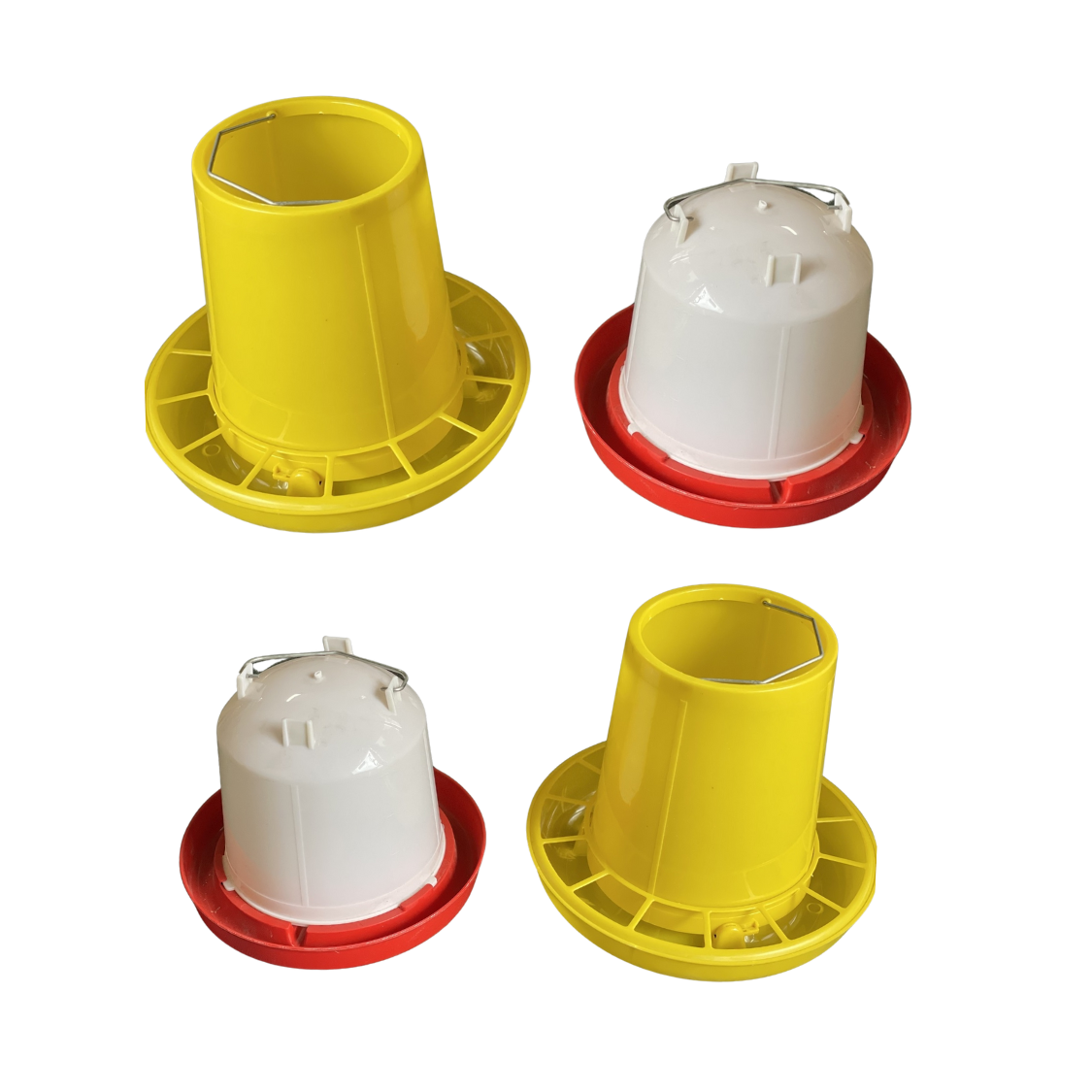 Large Chicken Poultry 6kg Feeder and 6L Water Drinker Set