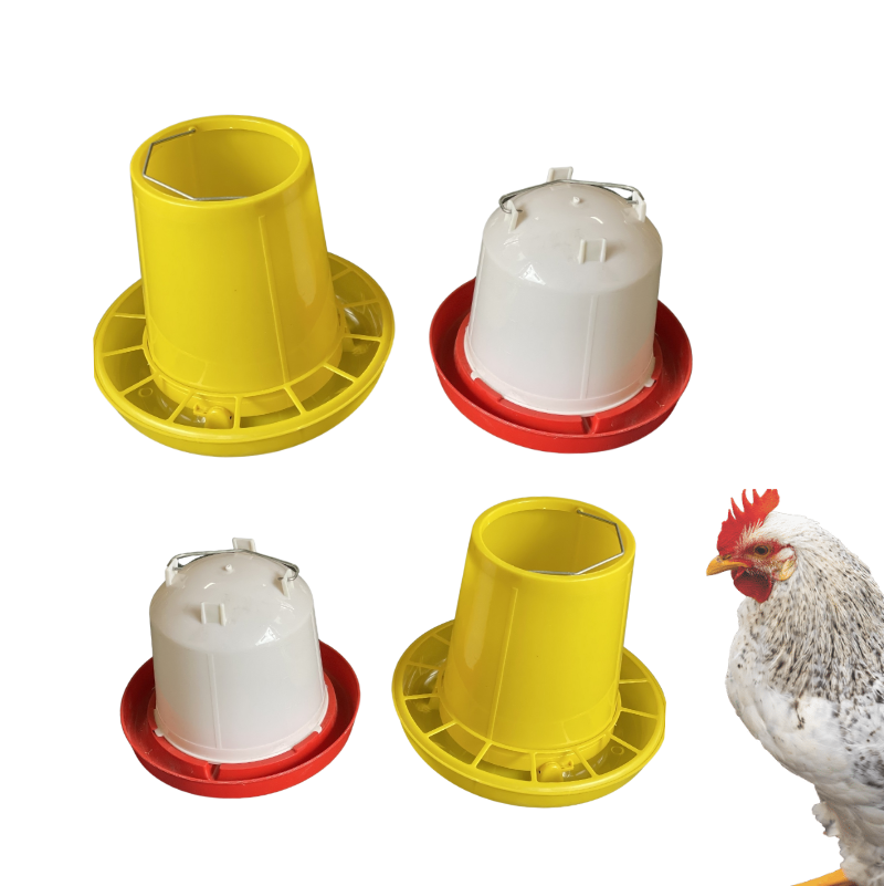 Large Chicken Poultry 6kg Feeder and 6L Water Drinker Set