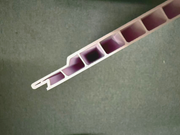 Tongue and Groove Interlocking Hollow Waterproof PVC Panels-1000mm Width Grey Concrete