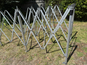 Deluxe 3X6m Aluminum HEX 50 Folding Gazebo Marquee Pop Up Outdoor Canopy 4 side walls White