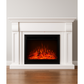 Windson 2000W Elctric Fireplace Heater 30" insert With Extra Large 153cm White Mantel