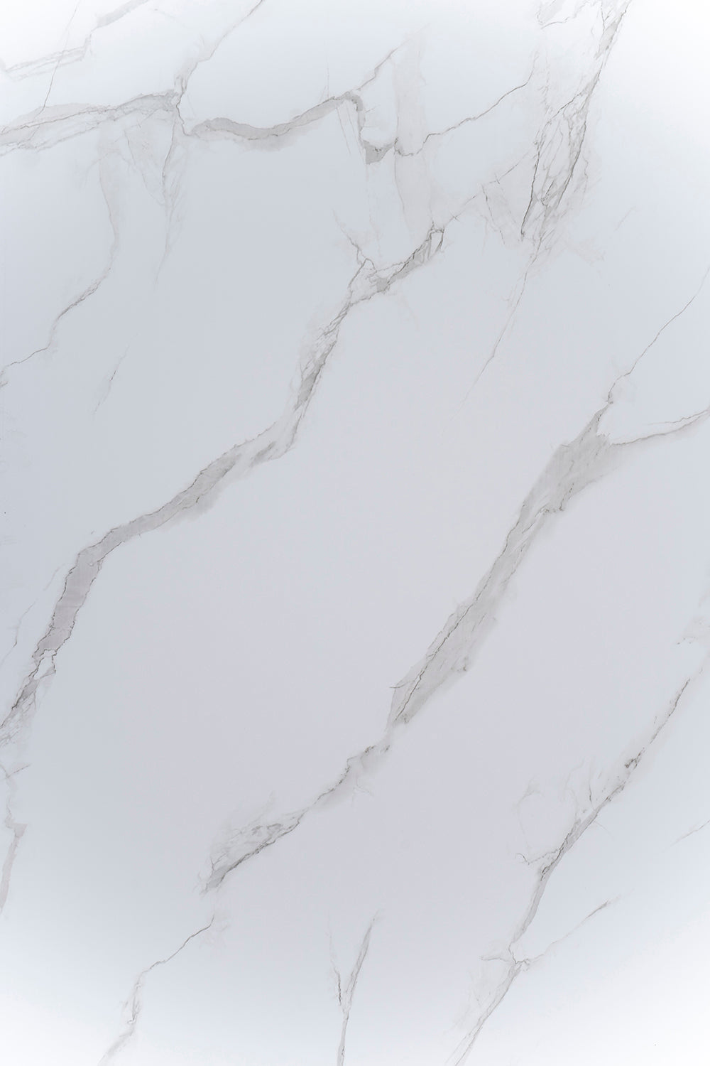 Tongue and Groove Interlocking Hollow Waterproof Waterproof PVC Panels-1000mm Width White Marble Gloss