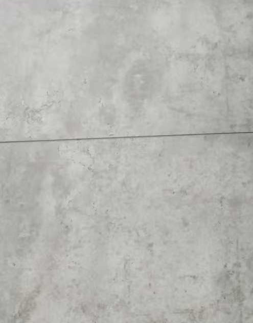 Tongue and Groove Interlocking Hollow Waterproof PVC Panels-600mm Width Concrete Grey Tiles