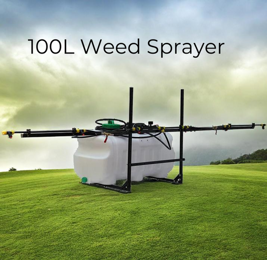 100L 12V Weed Sprayer Tank 5M Boom Garden Spray