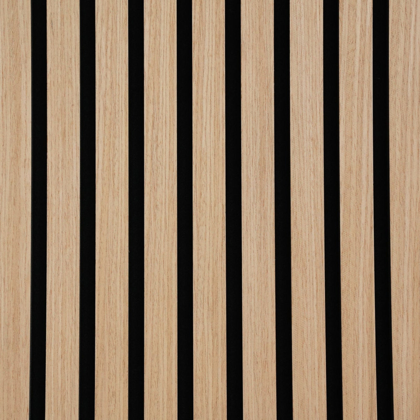 Premium Wooden Slat Acoustic Wall Panels Oak 2400x600mm