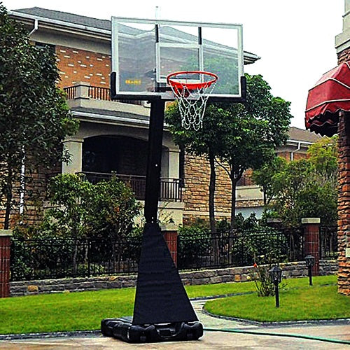 54 inch Portable Basketball Ring System Slam Dunk Height Adjustable (2.3m-3.05m) with Stand Ring Net