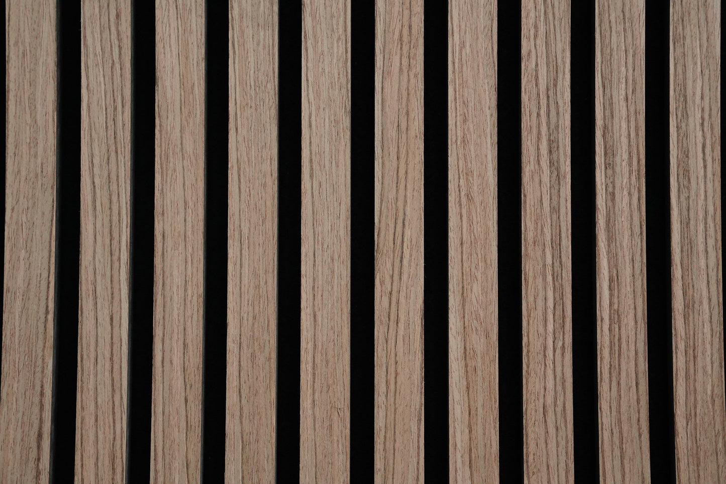 Premium Wooden Slat Acoustic Wall Panels Walnut 2700x600mm