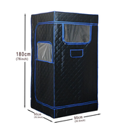 Portable Steam Sauna Tent with Steam Generator – Full Body Home Spa Sauna Box